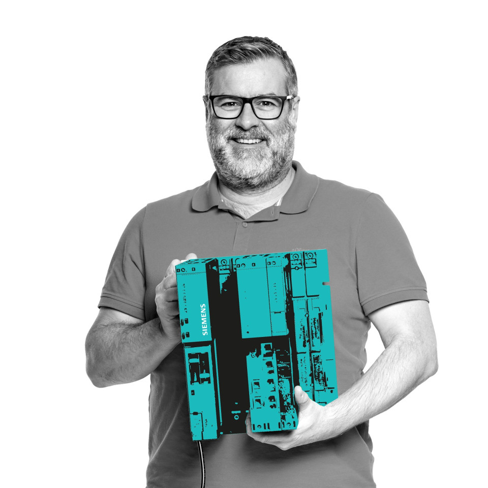 Bild von Christian Kunz mit Simatic PCS7 V9.1 von Siemens