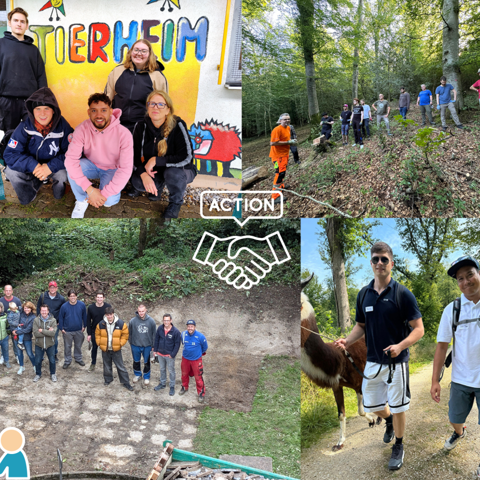 CTE-Mitarbeiter beim Leitbildevent „engagiert